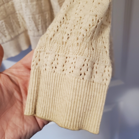 Olive and Oak Cream Knitted Sweater (size S) - Picture 7 of 10
